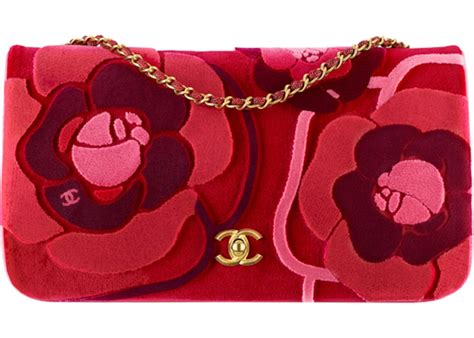 chanel embroidered camellias flap bag|chanel camellia flats.